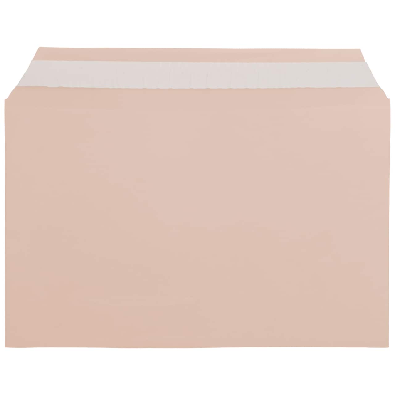 JAM Paper 5.43" X 8.62" Self Adhesive Closure Cello Sleeves, 100ct.